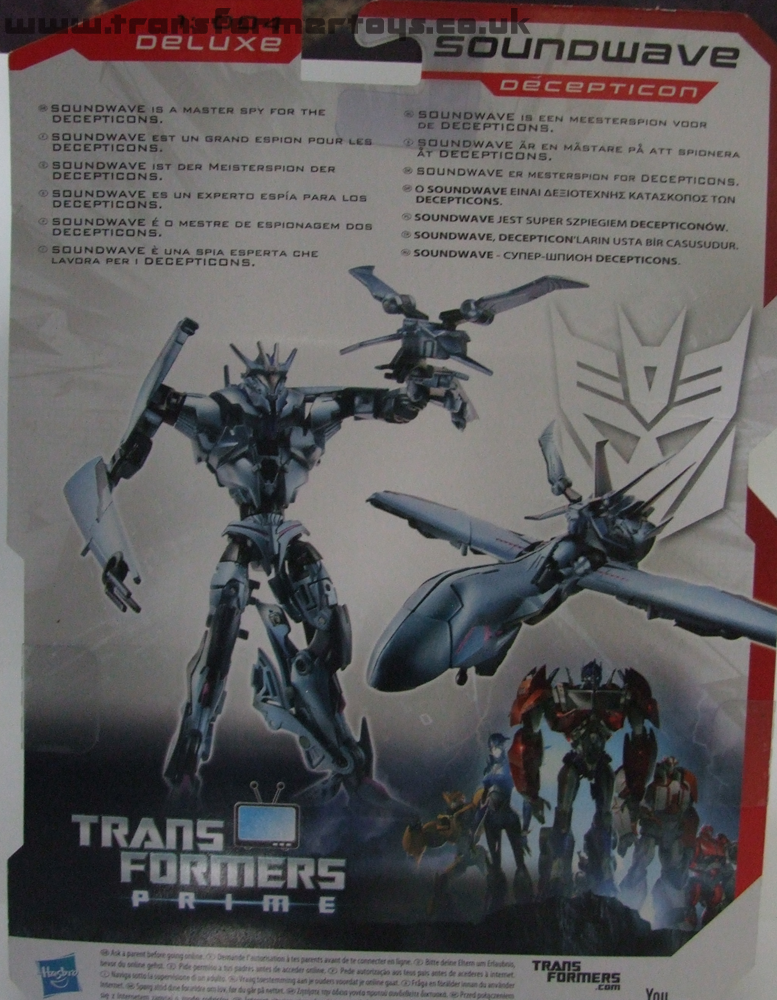 Deluxe Class Soundwave (Transformers, Prime, Decepticon